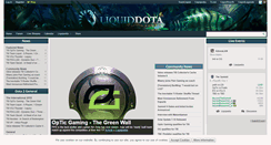 Desktop Screenshot of liquiddota.com